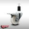 Service Caster 3'' SS Nylon Swivel 1-3/8'' Expand Stem Caster Total Lock Brake SCC-SSEXTTL20S314-NYS-138 - alternate 4